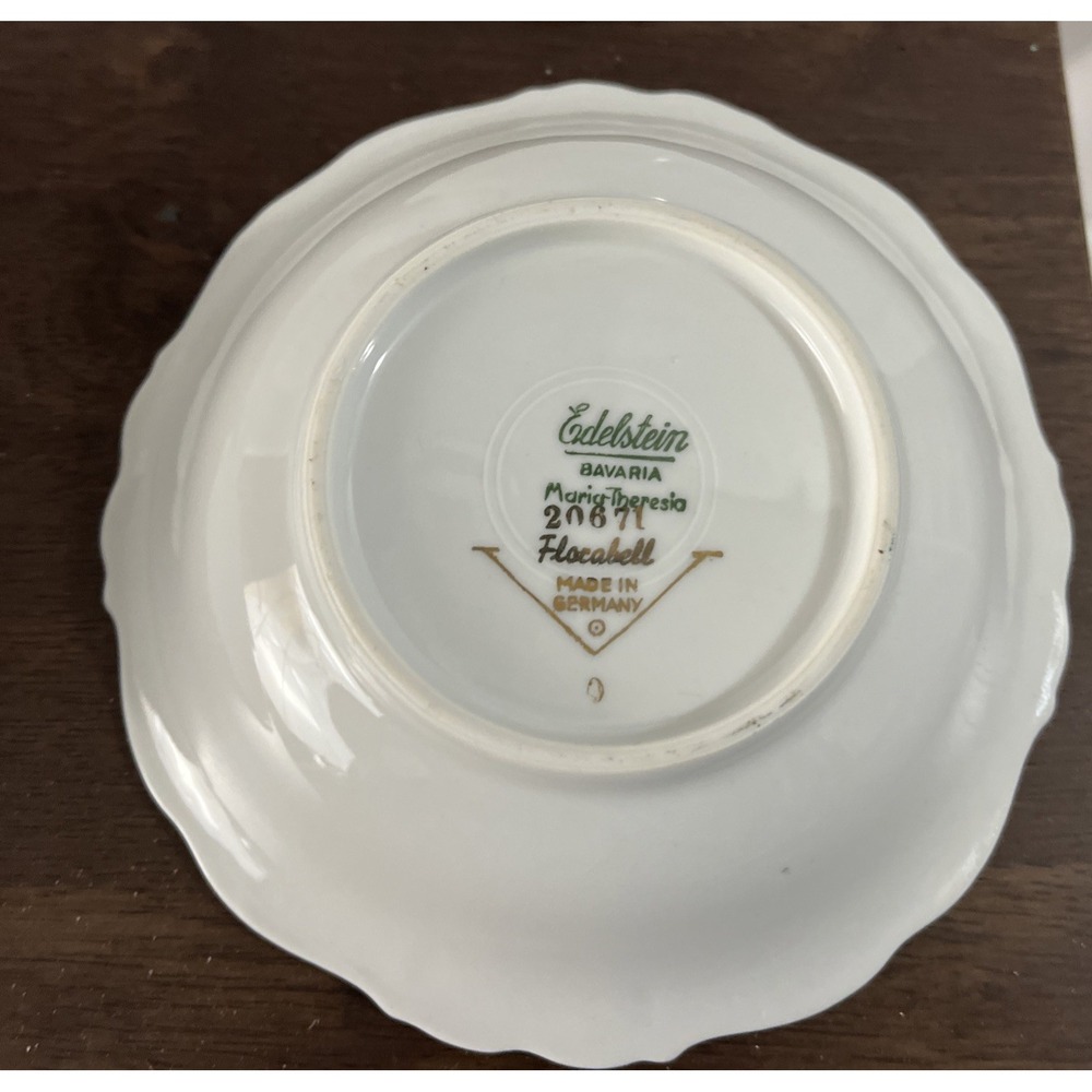 Set Of 6 Edelstein Maria Theresia Florabell Fruit/Desert Bowls Barvaria 5 In #2 - Picture 13 of 14